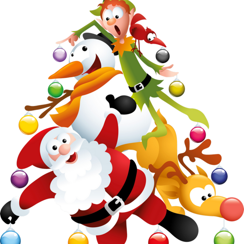 Funny Christmas Clipart Funny Transparent Christmas - Crazy Christmas! A Jolly Holiday Songbook Or Program - Png Download (1024x1024), Png Download