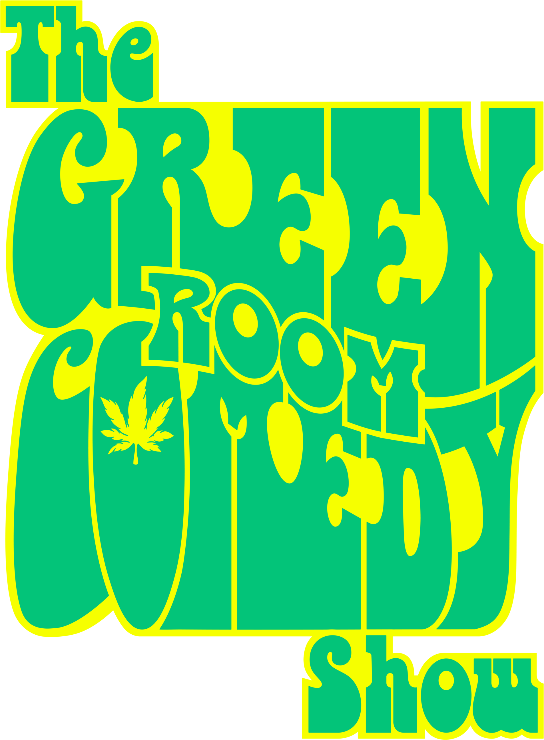 The Green Room Comedy Show Clipart (1905x2592), Png Download