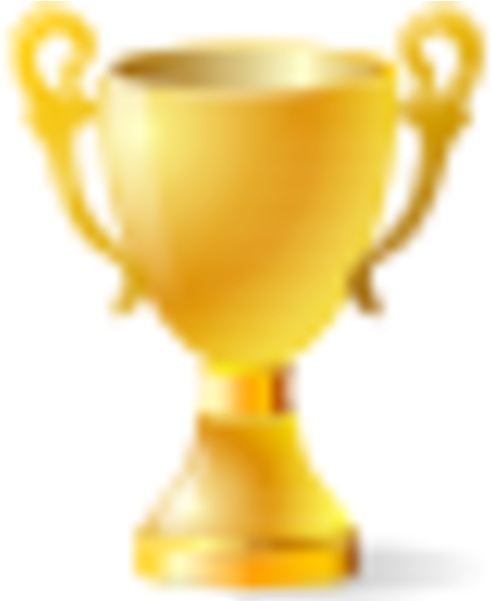Award - Ribbon - Clipart - Outline - Trophy - Png Download (600x600), Png Download