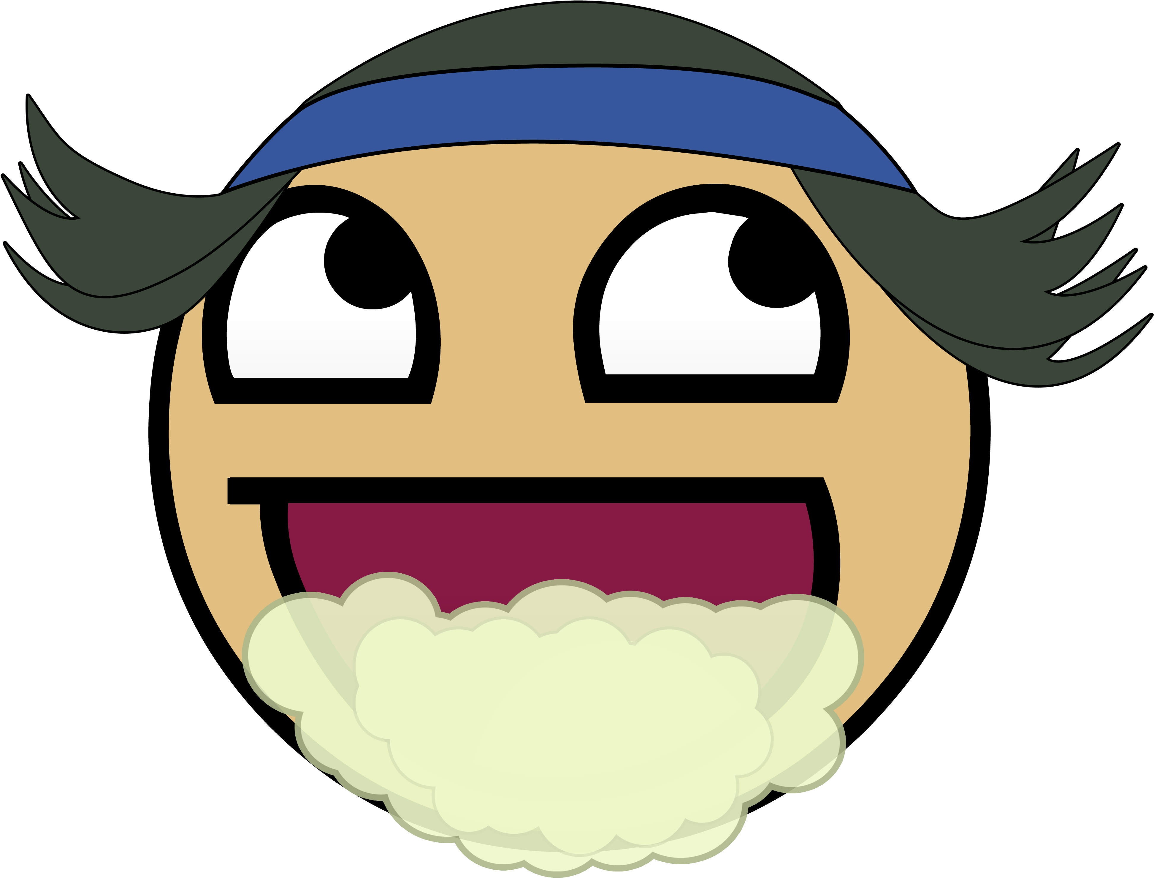 Killzone Clipart Mouth - Awesome Face - Png Download (780x640), Png Download