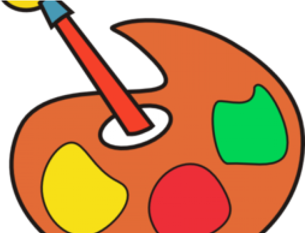 Palette Clipart Art Class - Palette - Png Download (640x480), Png Download