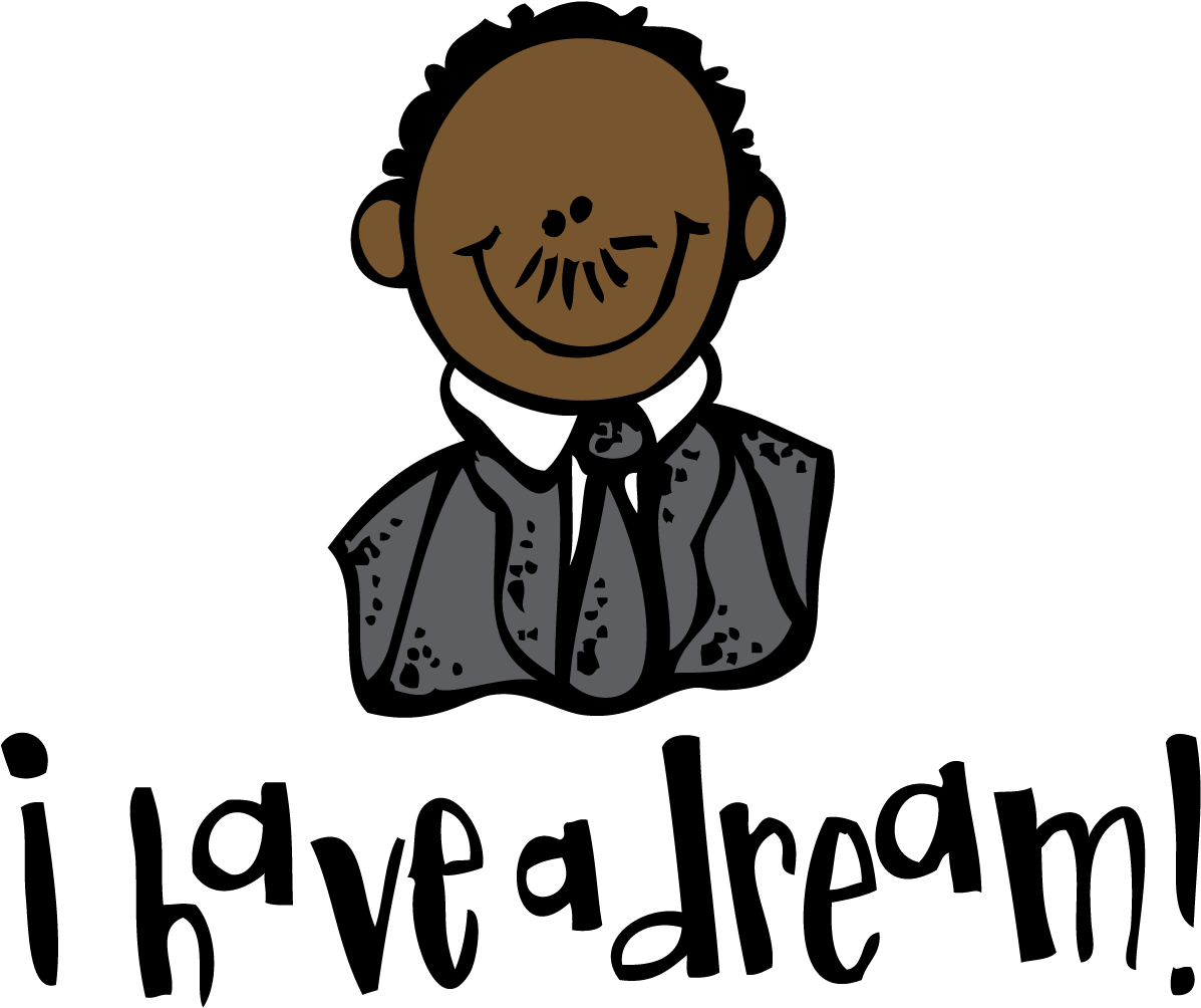 Mlk Cliparts - Mlk Jr Clip Art - Png Download (1200x1033), Png Download
