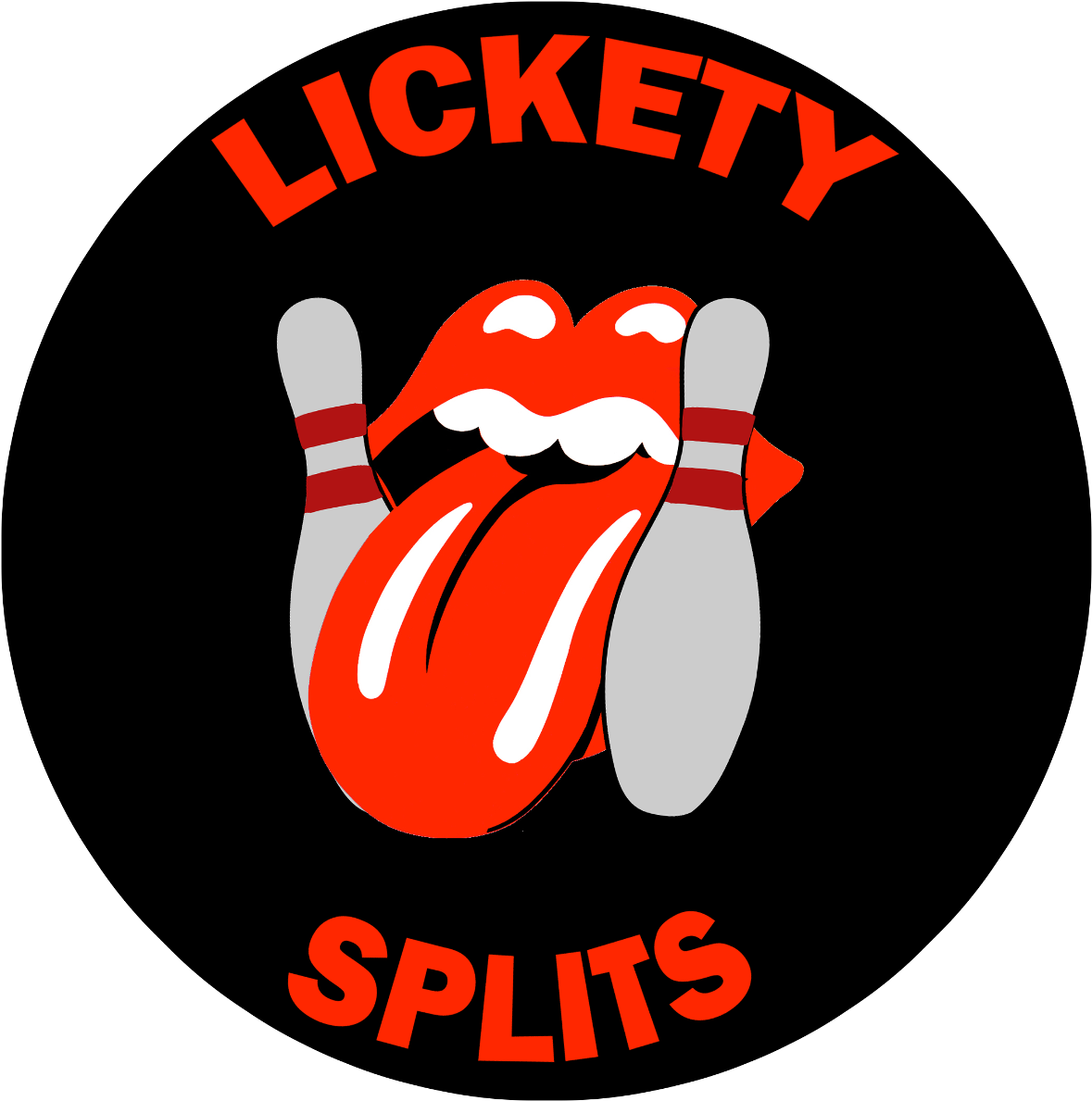 Bowling Clip Art Free - Lickety Splits Bowling Shirts - Png Download (1200x1210), Png Download