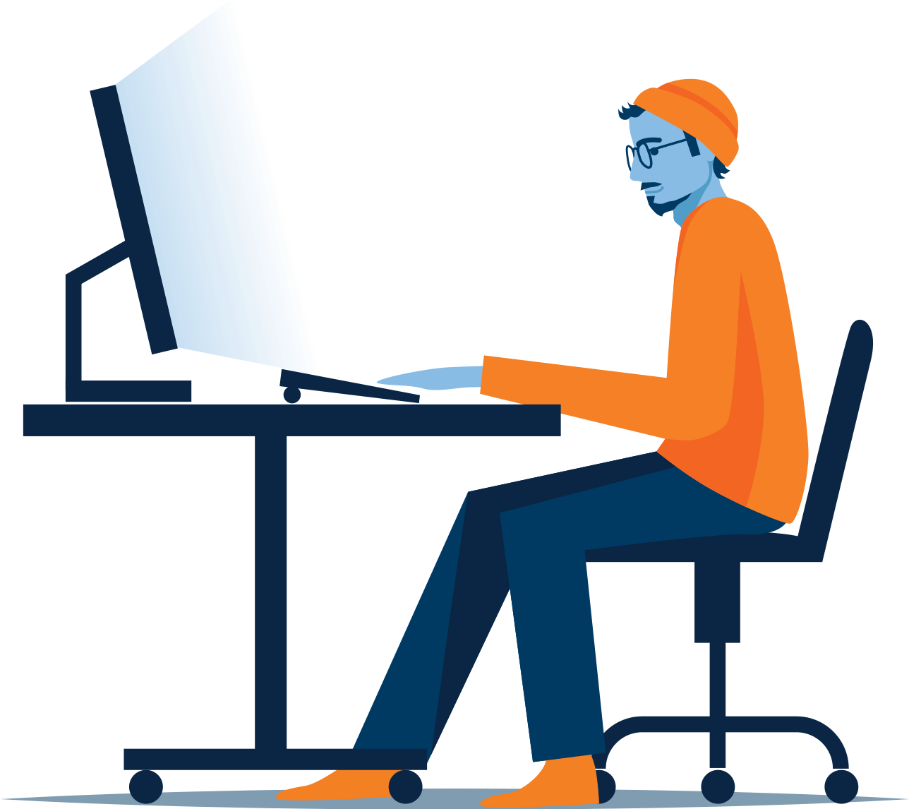 Image - Job Clipart (1361x1145), Png Download