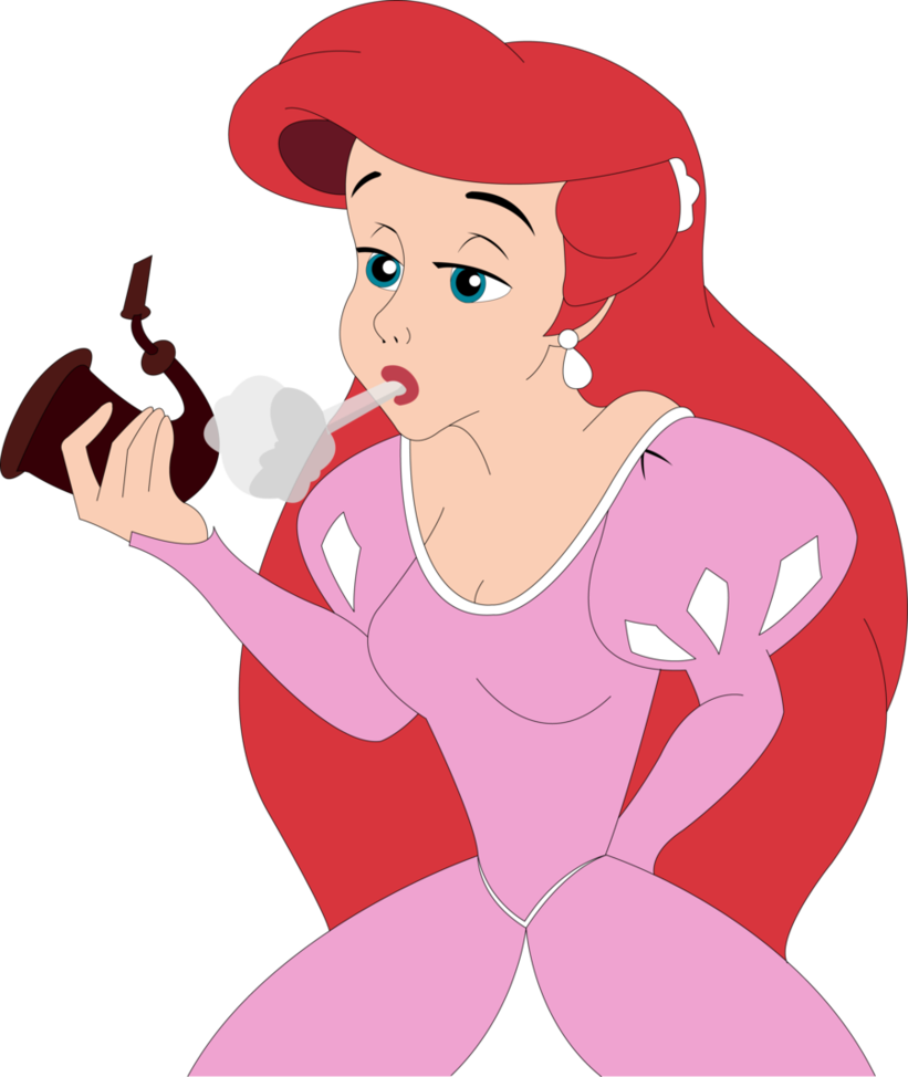 Custom Ariel Vector The Pipe By Sayurixsama - Ariel Pipe Clipart (821x974), Png Download