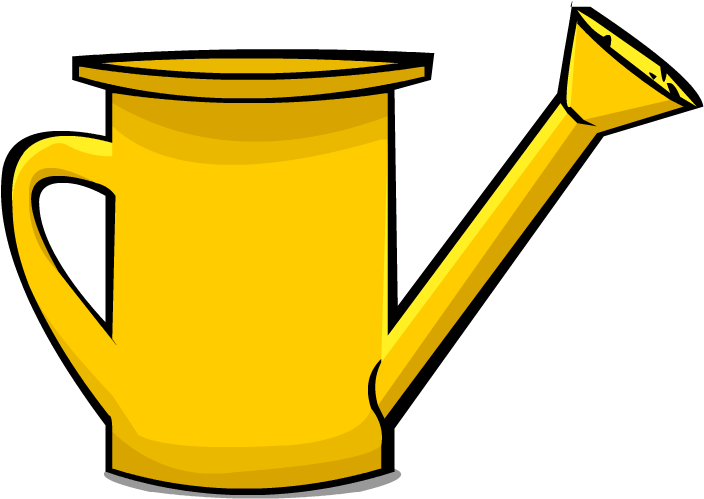 Club Penguin Wiki - Watering Can Free Vector Clipart (720x720), Png Download