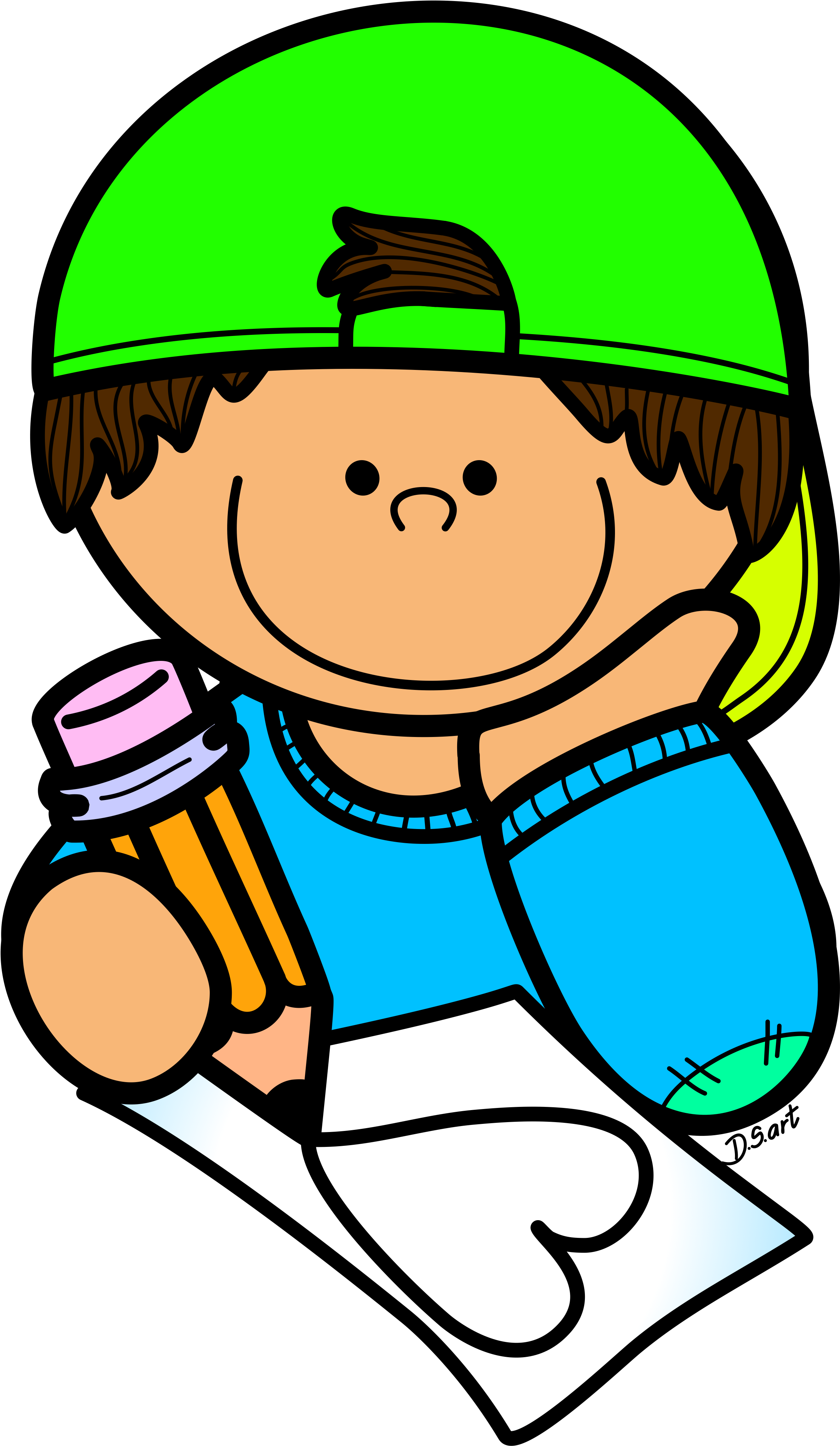 Clip Arty I Obrazki Dla Dzieci 2 - Png Download (2459x4167), Png Download