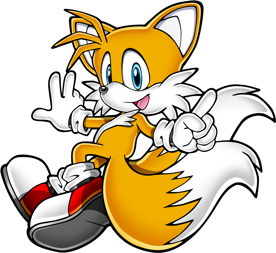 Advance Tails Image - Sonic Advance 3 Tails Clipart (1194x1240), Png Download