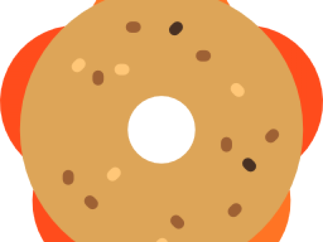 Bagel Clipart Baked Goods - Judaism - Png Download (640x480), Png Download