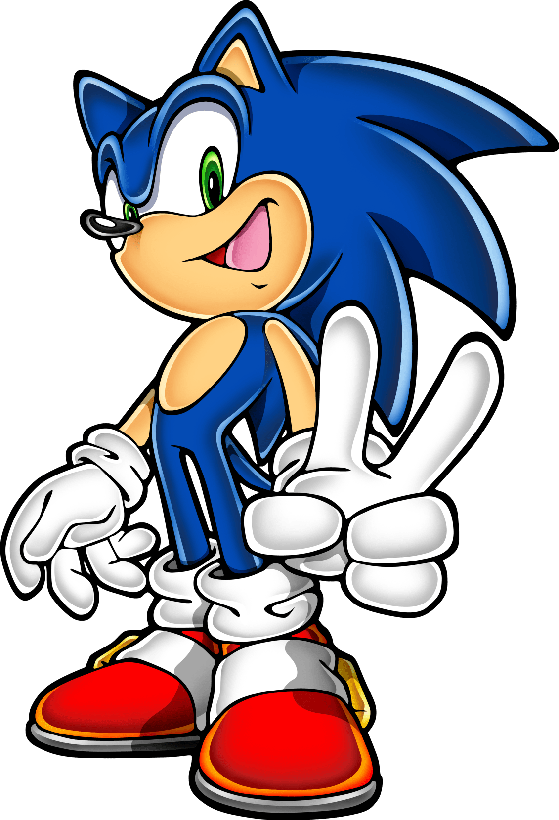 Hd Sonic Image - Purple Sonic The Hedgehog Clipart (554x800), Png Download