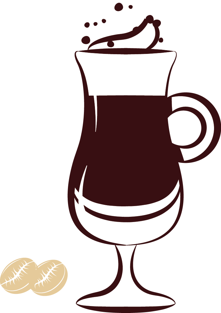Cappuccino Clipart Coffee Bagel - Capuchino Dibujo Png Transparent Png (761x1080), Png Download