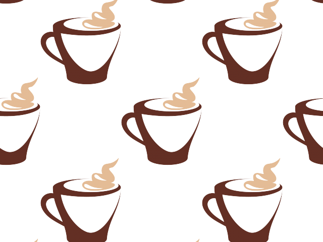 Cappuccino Clipart Coffee Bagel - Coffee - Png Download (640x480), Png Download