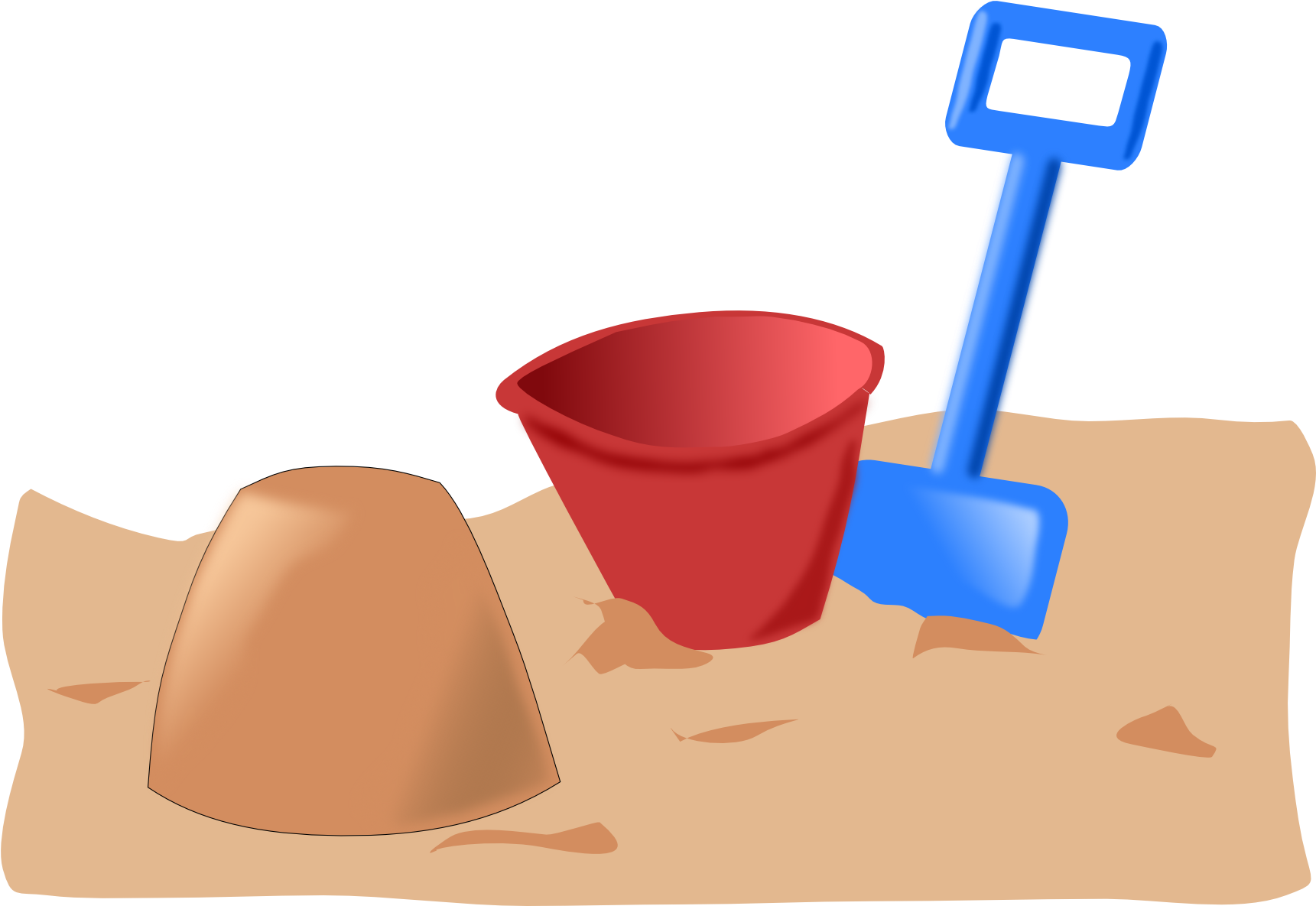 Sand Clipart - Png Download (1920x1184), Png Download