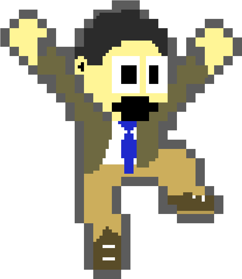 Groom - Pixel Art Eddsworld Clipart (820x930), Png Download