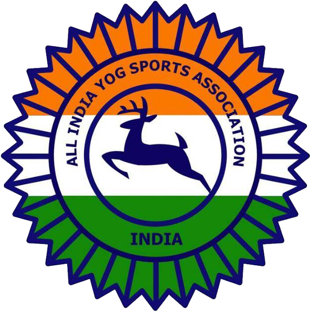 All India Yoga Sports Association Logo Clipart (640x640), Png Download
