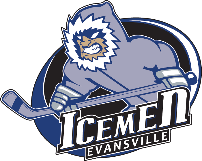 Versus Evansville Icemen - Jacksonville Icemen Logo Clipart (700x558), Png Download