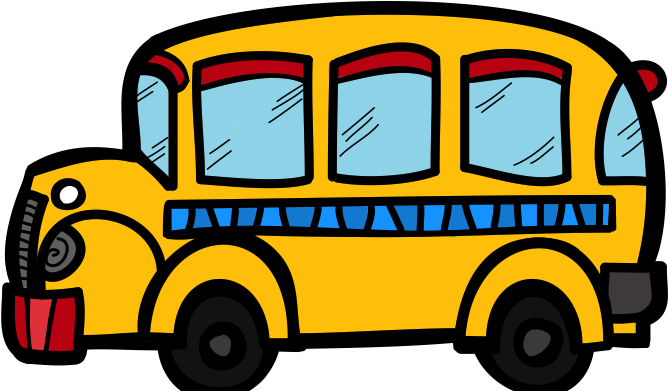 School Bus Clipart Transparent Background - Png Download (789x414), Png Download