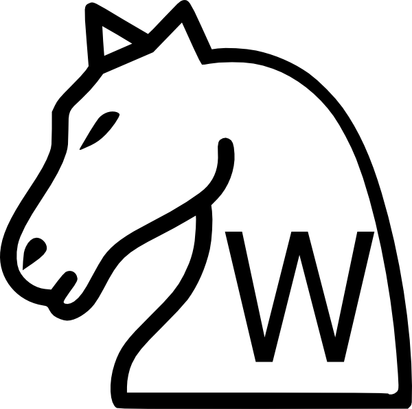 White Knight Chess Piece Png Clipart (600x595), Png Download