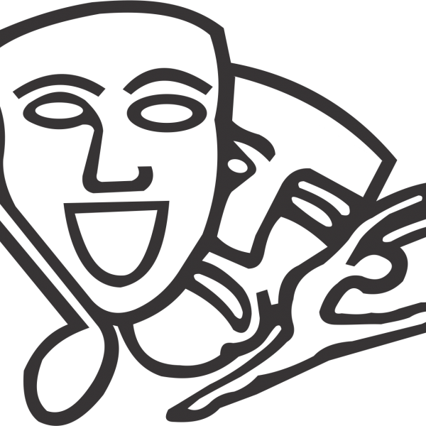 Drama Club Clipart (600x600), Png Download