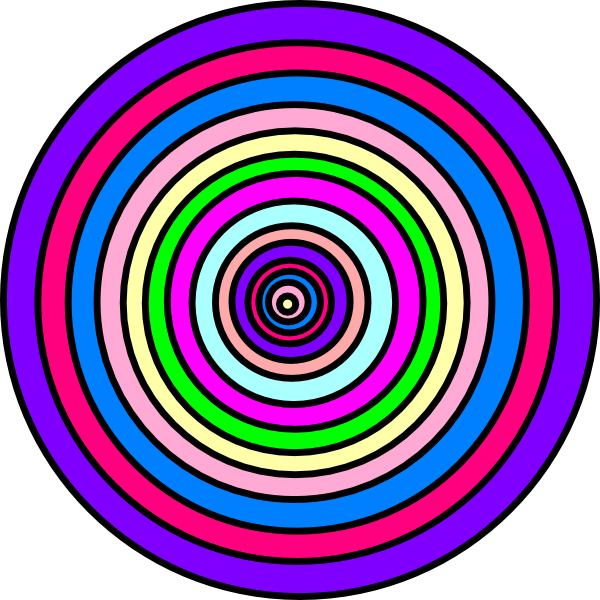 Colorful Dot Clip Art - Colorful Dot - Png Download (600x600), Png Download