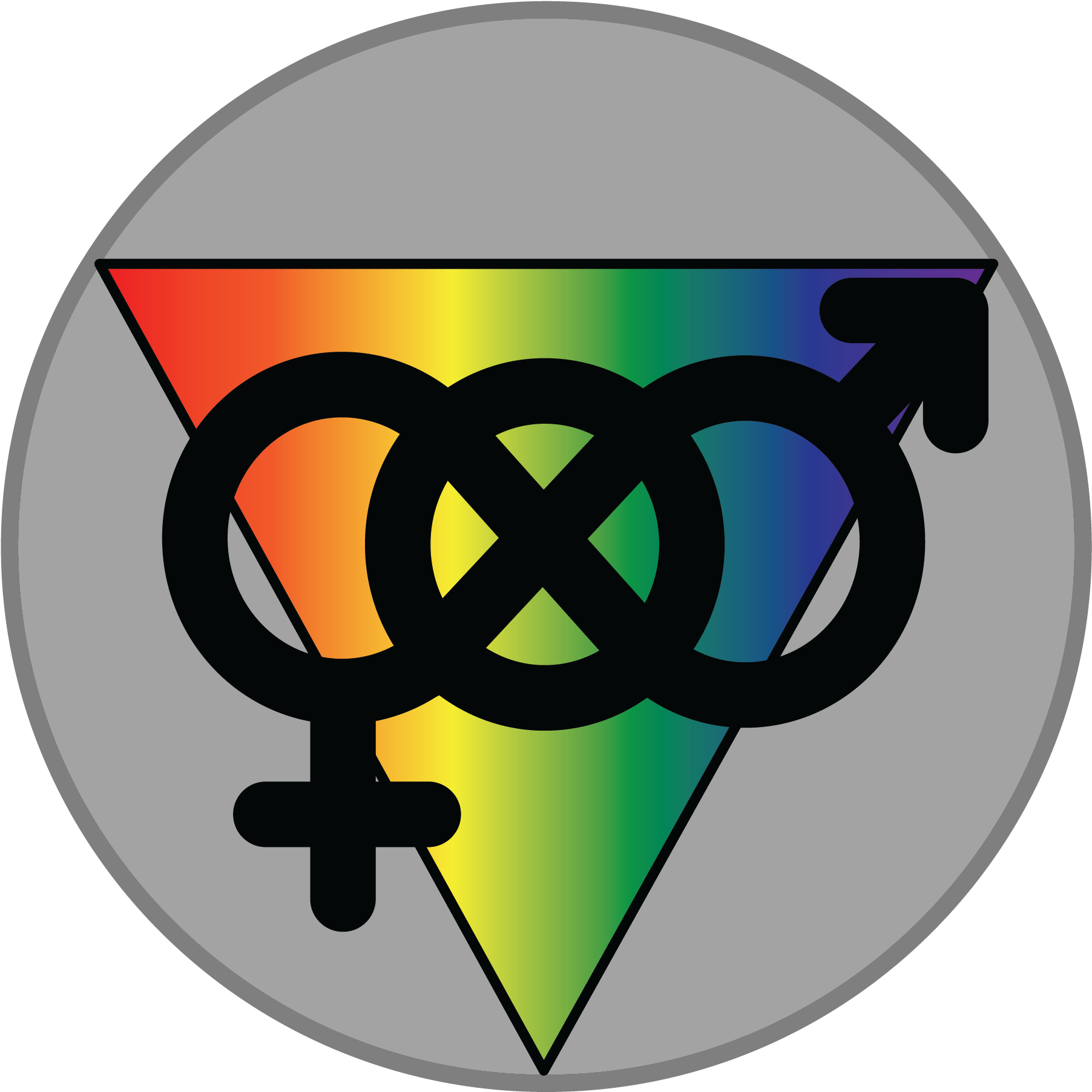 Gay Straight Alliance - Logo Clipart (1862x1844), Png Download