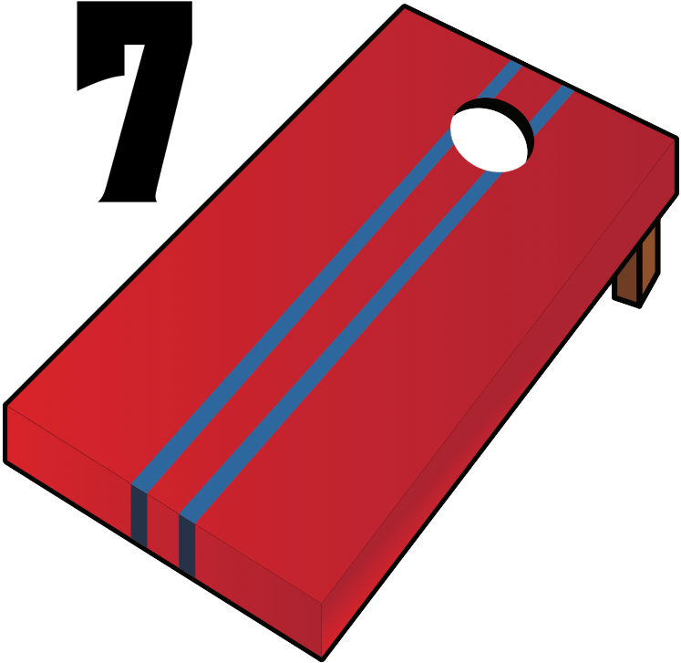 Choose Tailgate Or Regulation Size - Cornhole Clipart (750x750), Png Download