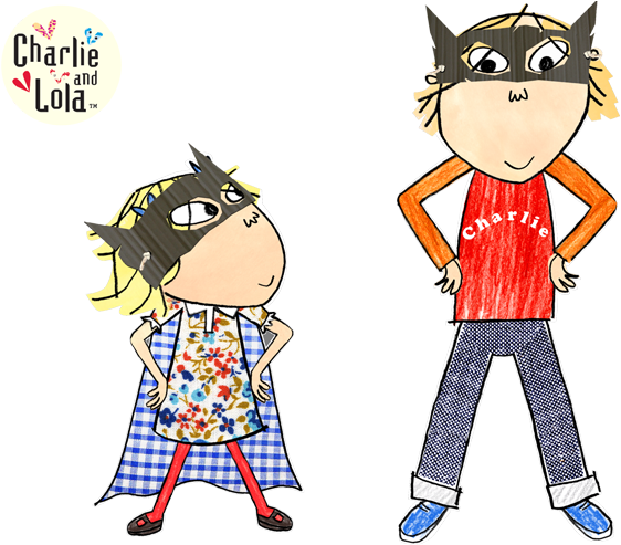 Charlie And Lola Png Clipart (615x500), Png Download