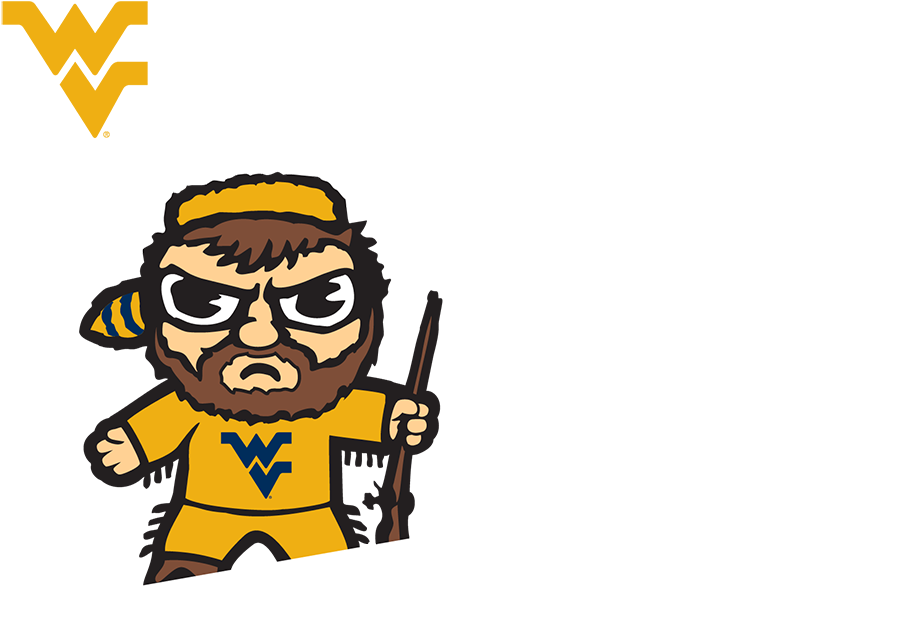 Wvu Cartoon Mountaineers Clipart (960x664), Png Download