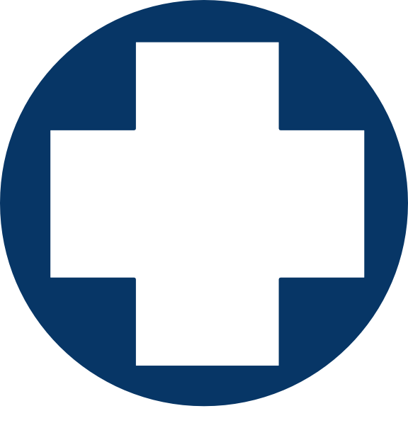 Dark Blue Cross Svg Clip Arts 576 X 597 Px - Png Download (576x597), Png Download