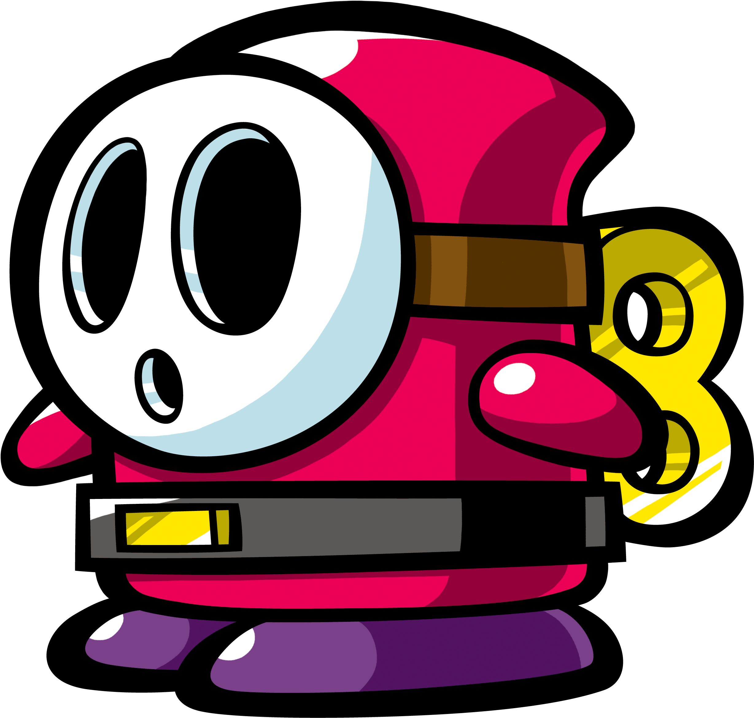 Mario Clipart Mini - Mini Mario Shy Guy - Png Download (3000x3000), Png Download
