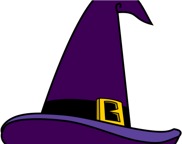 Witch Hat Clipart Cartoon - Wizard Hat Clip Art - Png Download (640x480), Png Download