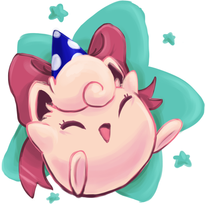 #funneltimes Ahead When I Eat My #funnelcake Hands - Jigglypuff Clipart (900x900), Png Download