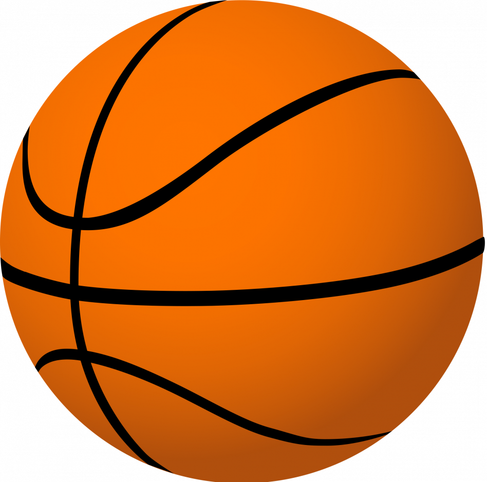 Shrewd Printable Basketball Pictures Unique Outlines - Basketball Clipart No Background - Png Download (948x938), Png Download