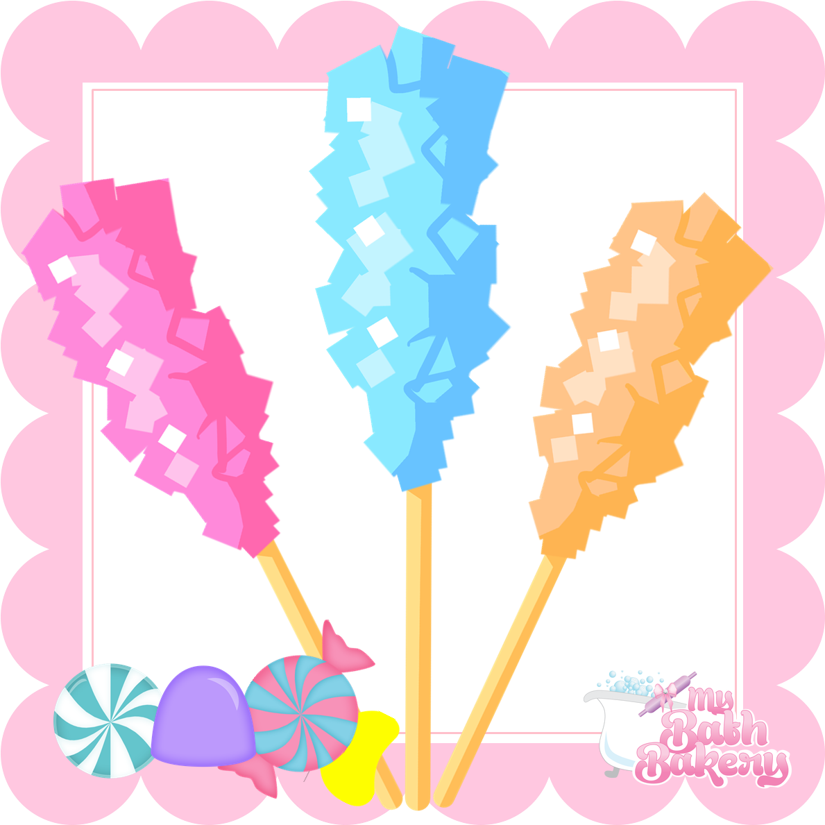 Candyland Spa Kit - Portable Network Graphics Clipart (1208x1208), Png Download