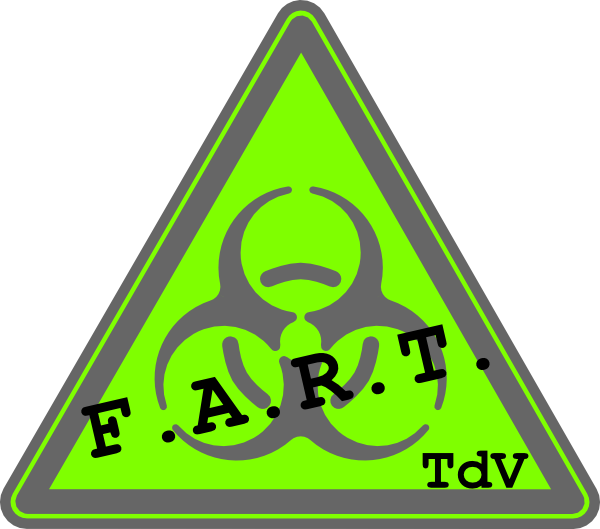 Neon Green Biohazard Signs Clipart (600x529), Png Download