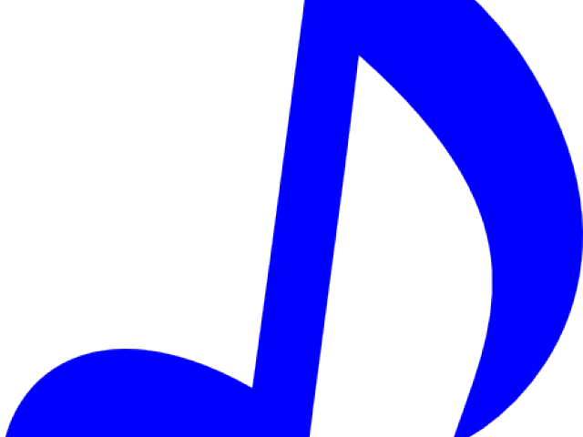 Musical Notes Clipart Blue - Png Download (640x480), Png Download