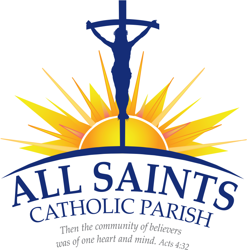 All Saints Catholic Parish - Logo Clipart (840x834), Png Download