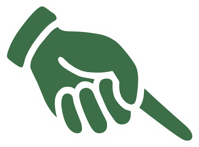 Pointing-right - Finger Pointing Right Down Clipart (775x573), Png Download