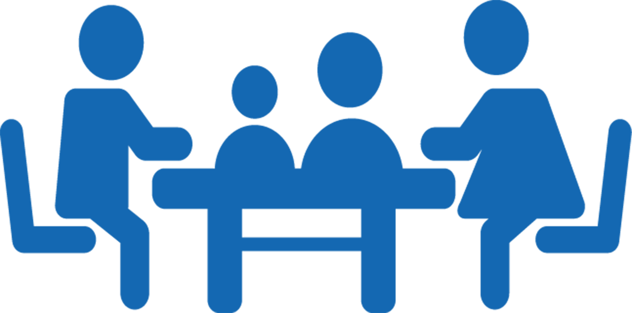 Employees Conferece Table - Icon Clipart (1250x620), Png Download