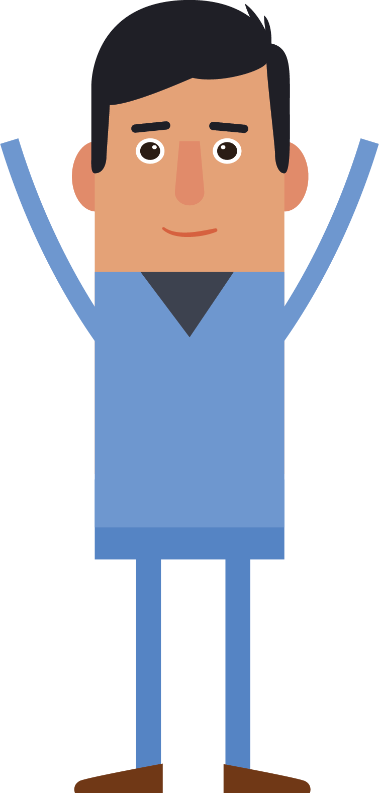 Before, We Were Fighting Fires, But Could Never Be - Cartoon Clipart (754x1576), Png Download