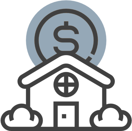 Sell - House Clipart (1000x459), Png Download