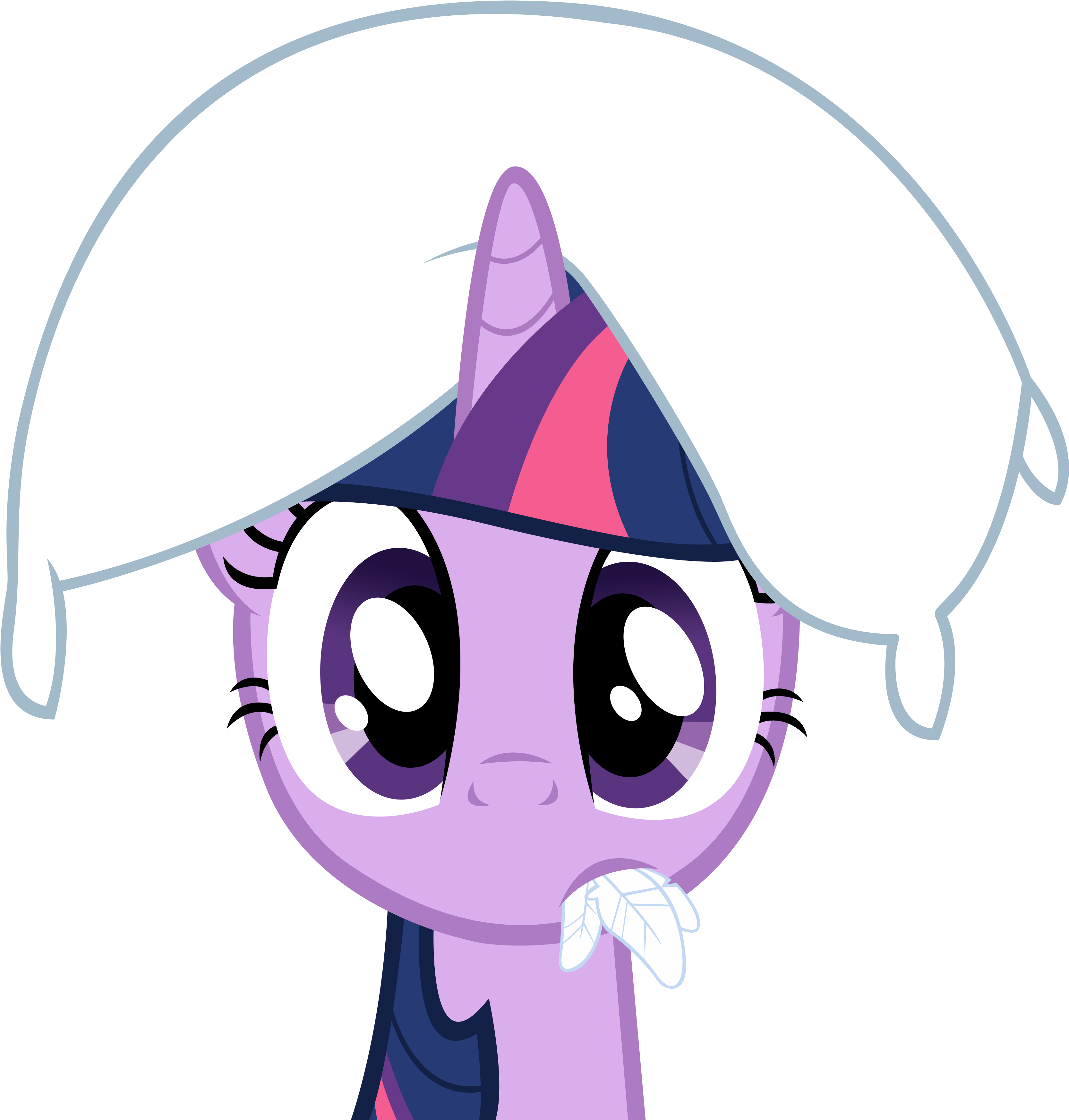 I Have No Rarity Images Wat Do - Twilight Sparkle Cute Png Clipart (3364x3538), Png Download