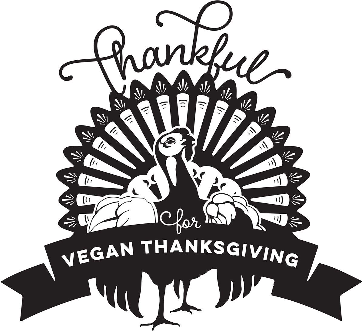 For Vegans To Wear Them - Vegan Thanksgiving Tote, Natural Clipart (1200x1200), Png Download