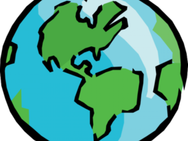 Geography Clipart Real World - Earth Clip Art - Png Download (640x480), Png Download