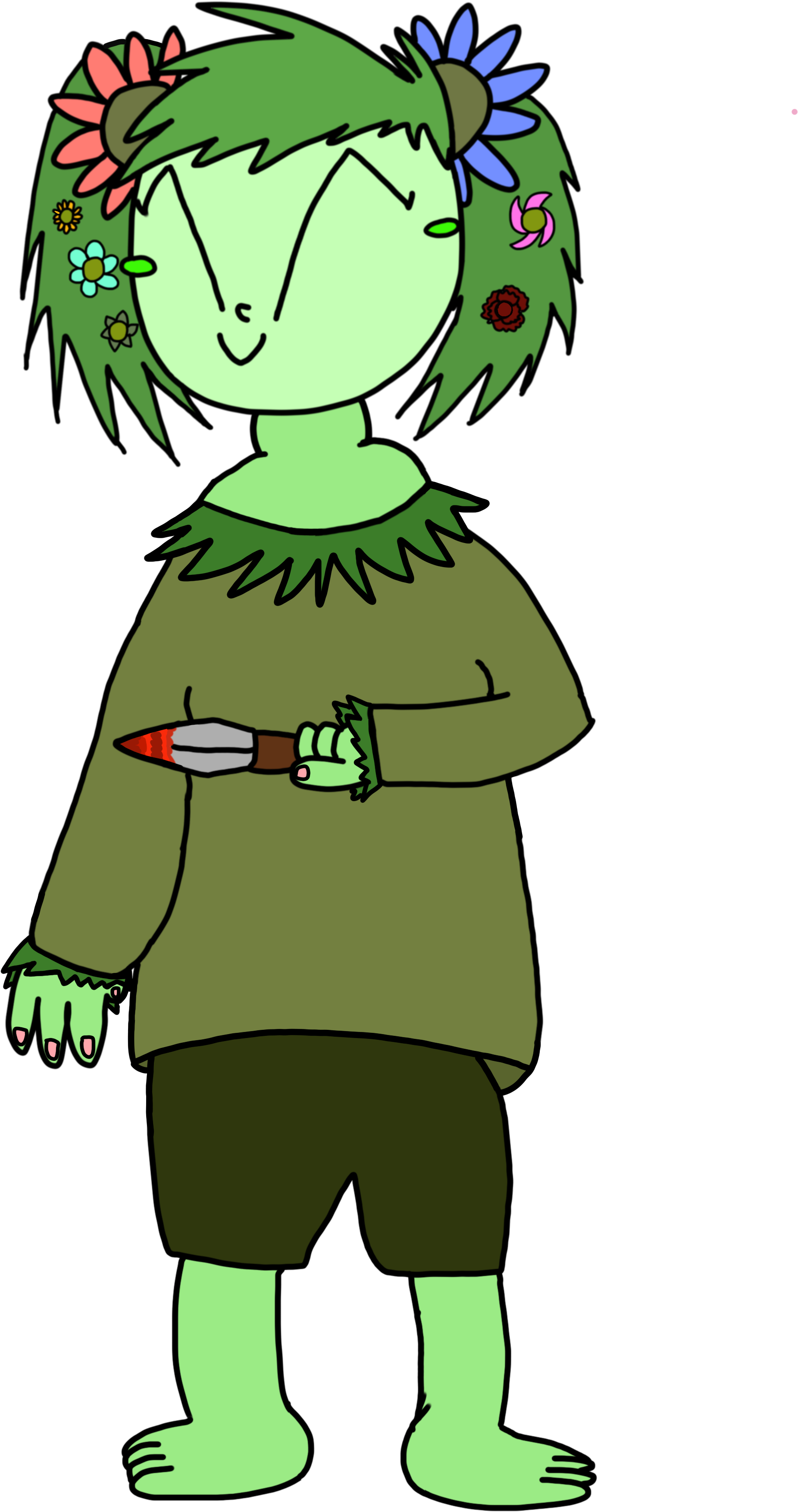 Chrysanthemum - Cartoon Clipart (2480x3508), Png Download