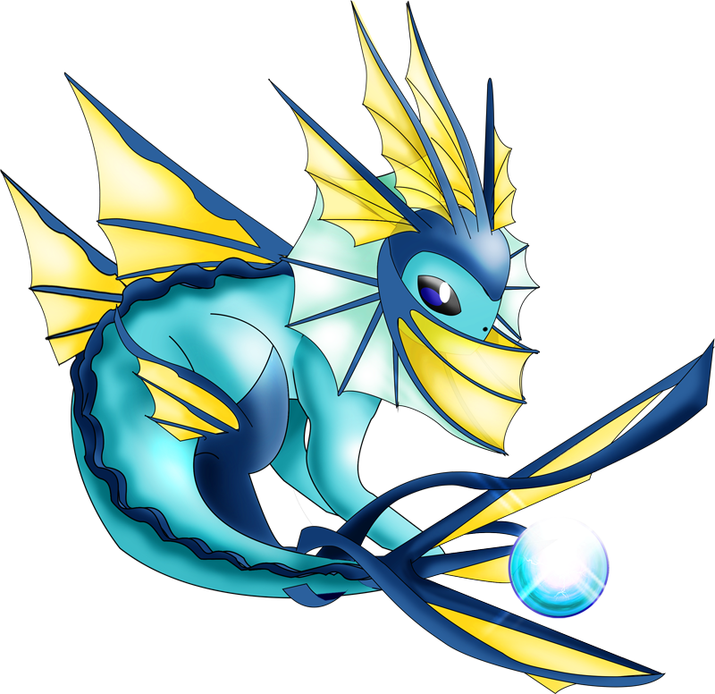 Vaporeon Sprite Png Graphic Transparent Stock - Imagenes De Mega Vaporeon Y Clipart (800x776), Png Download