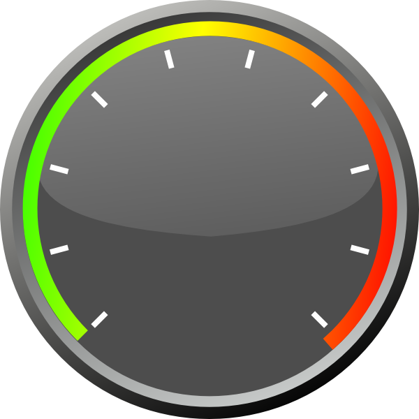 Speedometer Icon Clipart (600x600), Png Download
