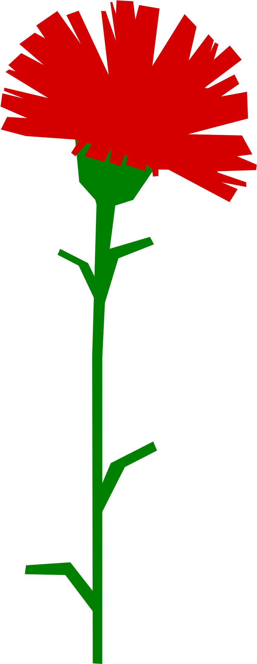 Big Image - Rose With Thorn Clipart - Png Download (928x2400), Png Download