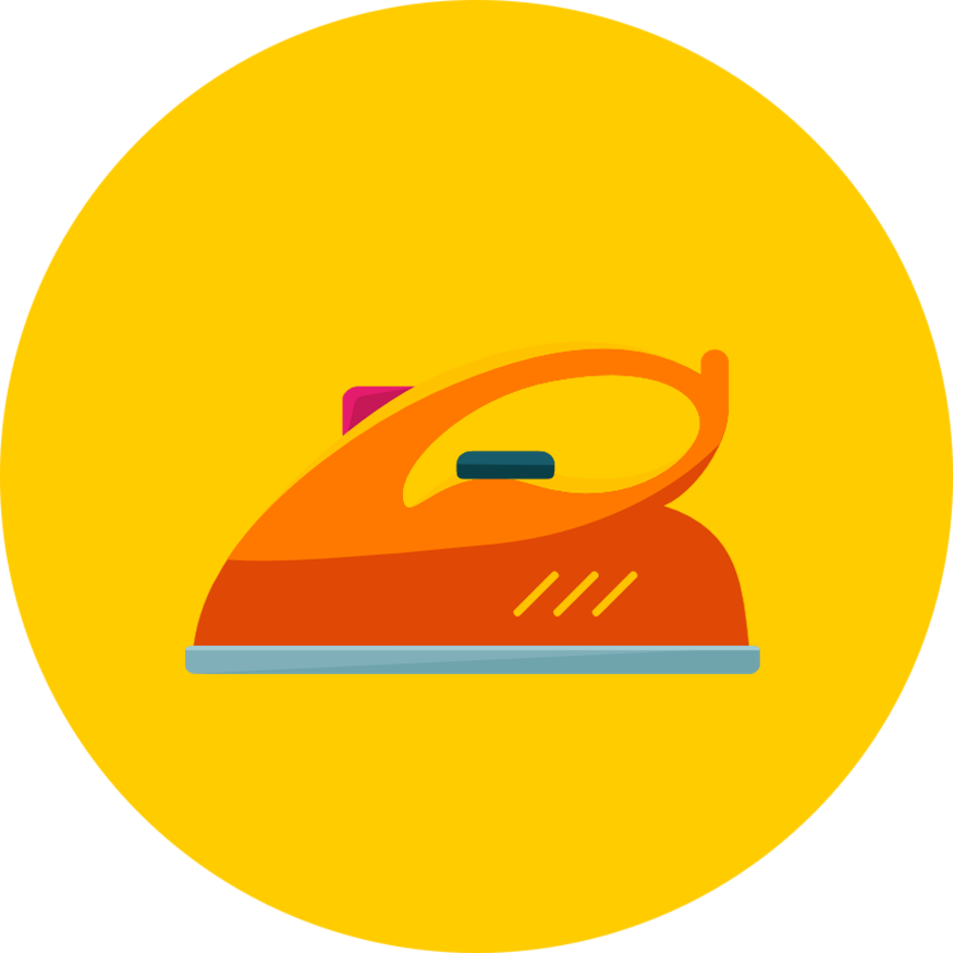 Hair Dryer, Ironbox - Icon Clipart (875x875), Png Download