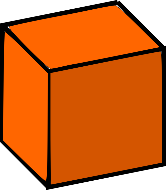 3d Tetris Jigsaw Puzzles Video Game Three-dimensional - Orange Cube Png Clipart (657x750), Png Download